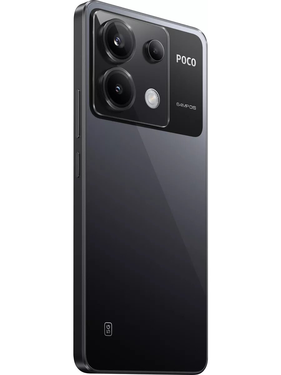 Смартфон POCO X6 RU 5G 8+256 ГБ /Black/6.67" AMOLED/ Ростест — фото 1