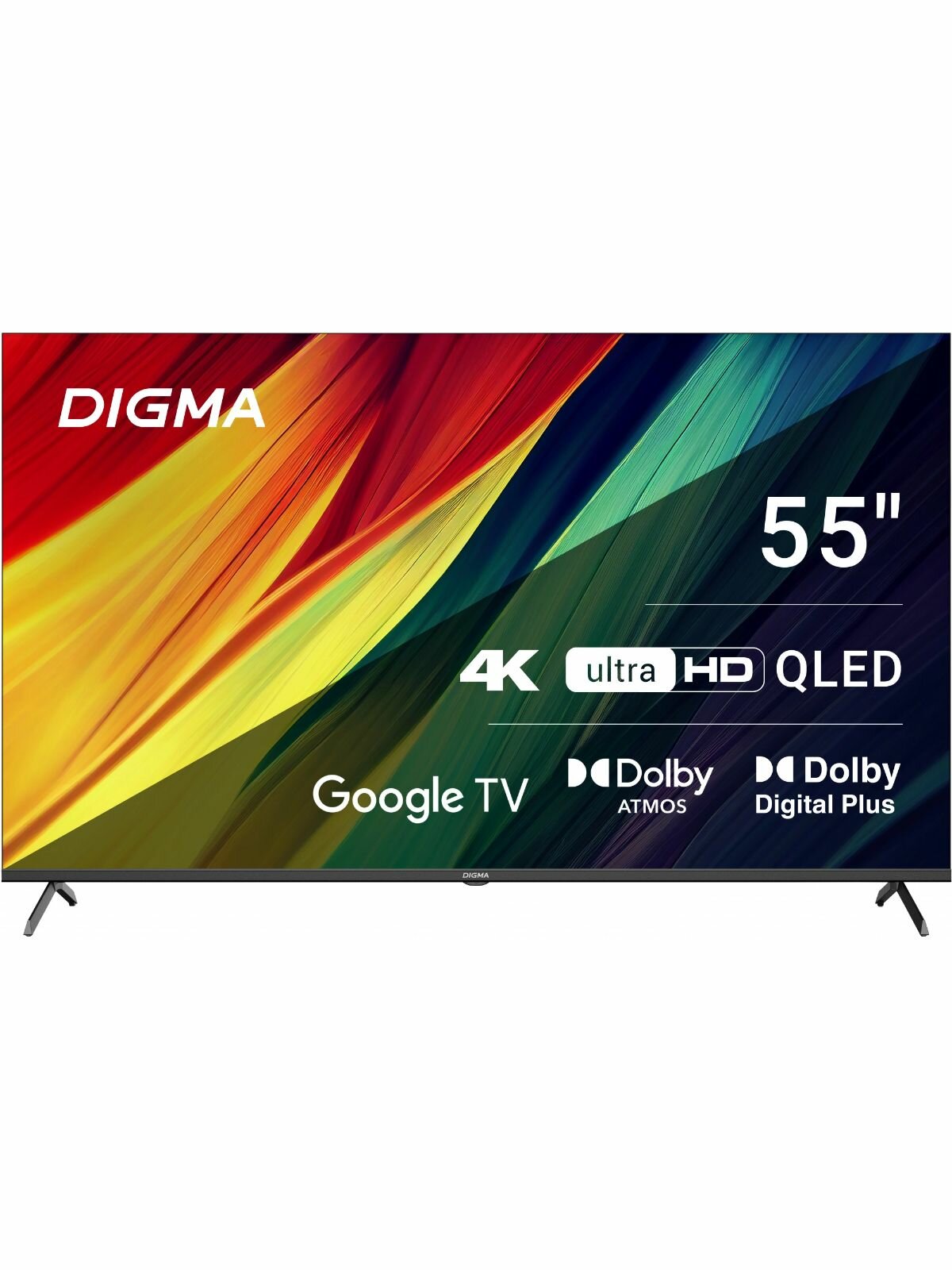DIGMA Телевизор DM-LED55UQB31 SMART Google TV