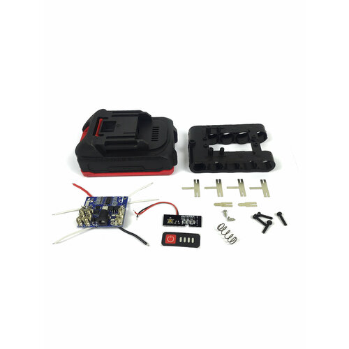 Корпус для сборки аккумулятора 18В - 21В 5 элементов 18650 5s1p