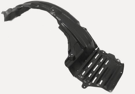 Изображение товара Подкрылок SAT, Mitsubishi Lancer, передний, левый, полимерный материал, черный