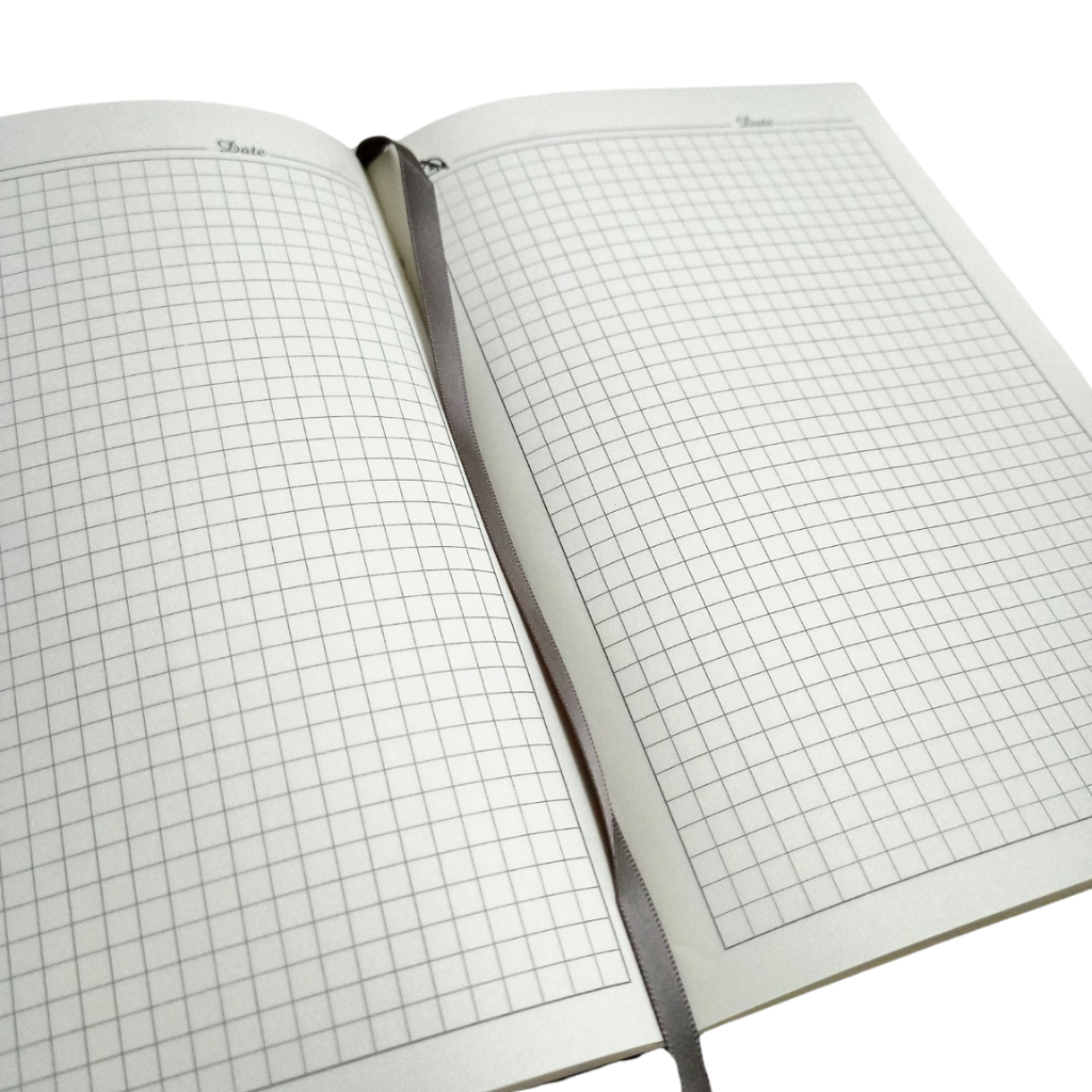 Блокнот Notebook А5, мягкая тканевая обложка, 100 страниц. Let us be parts of your everyday life — фото 1