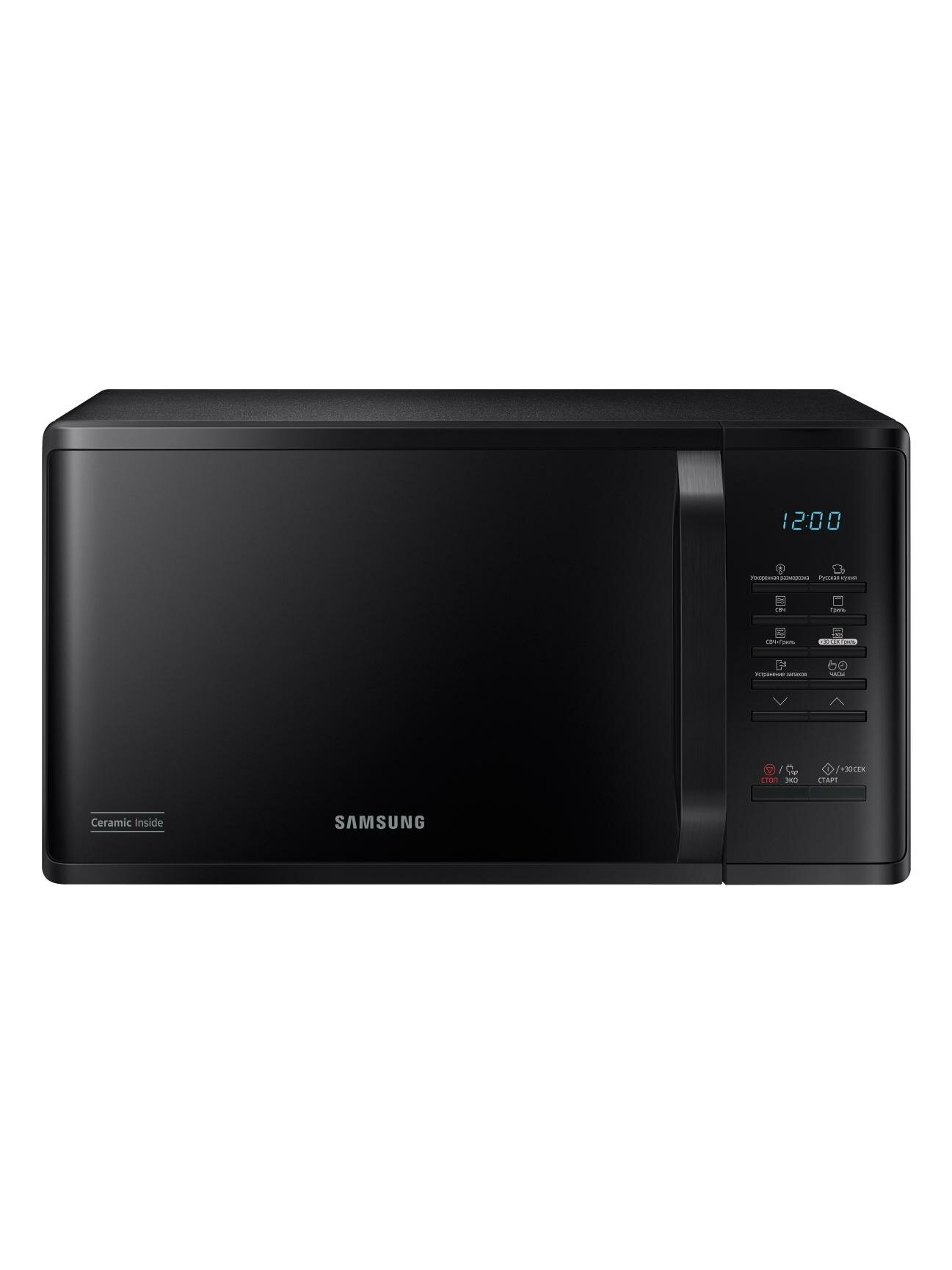 Микроволновая печь с грилем Samsung MG23K3513AK/BW