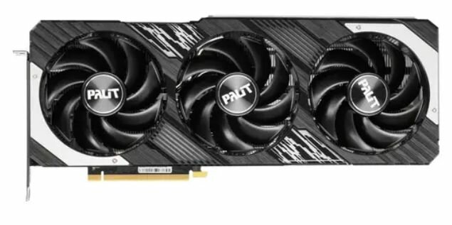 Видеокарта Palit GeForce RTX 4070 Ti GamingPro OC (NED407TT19K9-1043A) - PCI-E 4.0, 12 ГБ, GDDR6X, 192 бит, DisplayPort x3, HDMI, GPU 2310 МГц