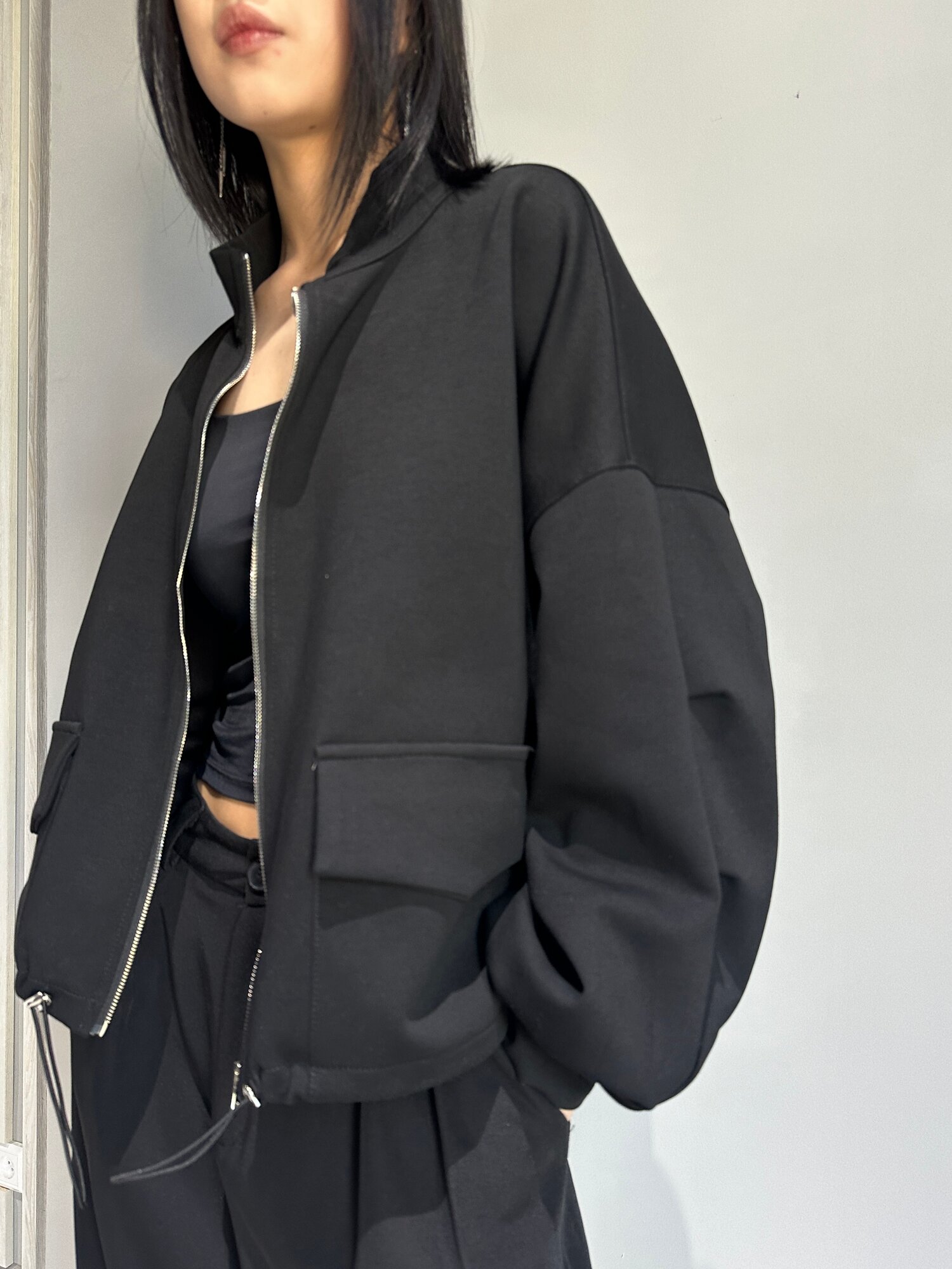 Ветровка INK Белый, Черный, размер Std, черный — фото 1