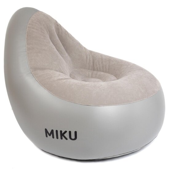 Кресло-биван Miku с насосом (ACC-ARM-GRY), серый