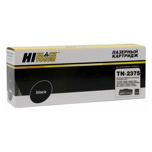 Картридж Hi-Black TN2375 для для Brother HL-L2300/2305/2320/2340/2360 2600стр Черный