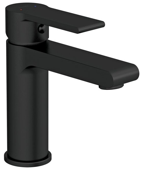 Смеситель для раковины Cersanit Brasko Black 63107 черный .