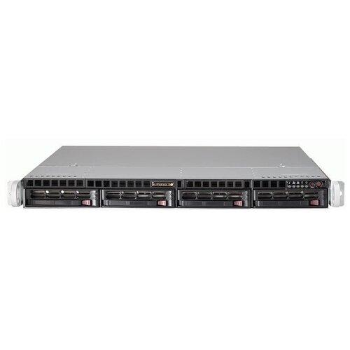 Сервер Supermicro SuperServer SYS-510P-WT без процессора/без ОЗУ/без накопителей/количество отсеков 3.5