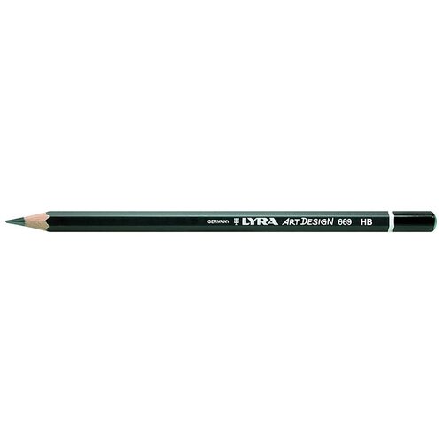 lyra карандаш чернографитный art design hb l1110100 черный Lyra Карандаш чернографитный Art design HB (L1110100) черный 1 шт.