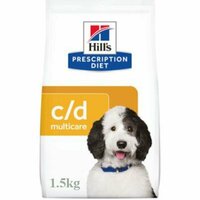 Hill's Prescription Diet Сухой корм для собак C/D лечение мочекаменной болезни, струвитов (Urinary), 1.5кг