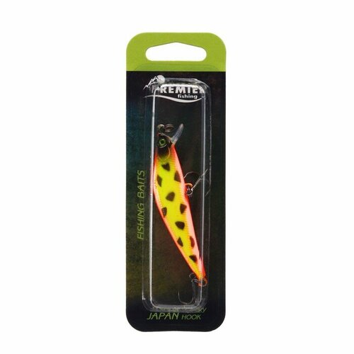 воблер premier minnow pro 90 мм 8 3 г минноу плавающий 0 4 1 2 м цвет 010 pr m90 010 1 Воблер PREMIER Anaconda, 7.5 см, 7.5 г, шэд, плавающий (0.5-1.6 м), цвет 010/1 (PR-A75-010/1)