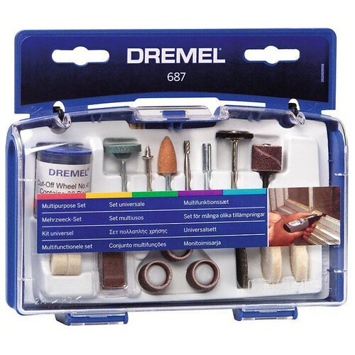 Набор насадок Dremel 687 52 шт