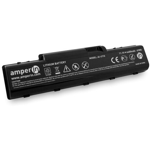 фото Аккумулятор amperin для ноутбука acer aspire 2930, 4710 11.1v 4400mah (49wh) ai-4710