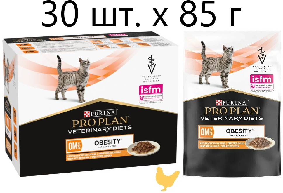     Purina Pro Plan Veterinary Diets OM St/Ox OBESITY MANAGEMENT,     ,  , 30 .  85 