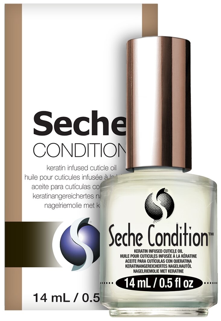 Seche Condition, 14 мл. - масло для кутикулы c кератином