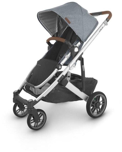 Прогулочная коляска UppaBaby Cruz V2, Gregory, цвет шасси: серебристый