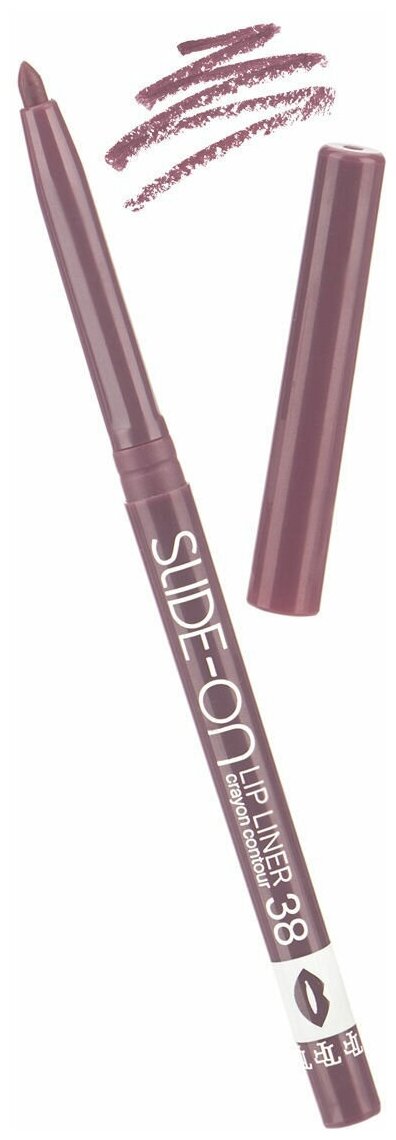 TF Cosmetics карандаш для губ  Slide-on Lip Liner, 38 Пыльная сирень