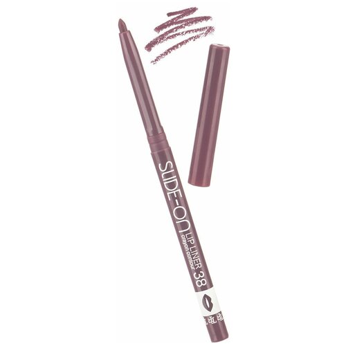 фото Tf cosmetics карандаш для губ slide-on lip liner, 38 пыльная сирень, 1 шт.
