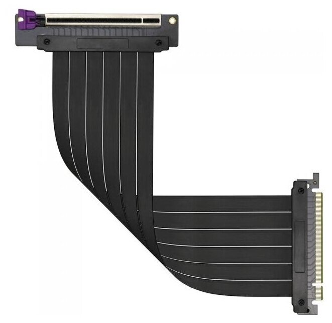 Кабель Cooler Master Riser Cable PCI-E 3.0 x16 - 200mm Ver.2 - фото №2