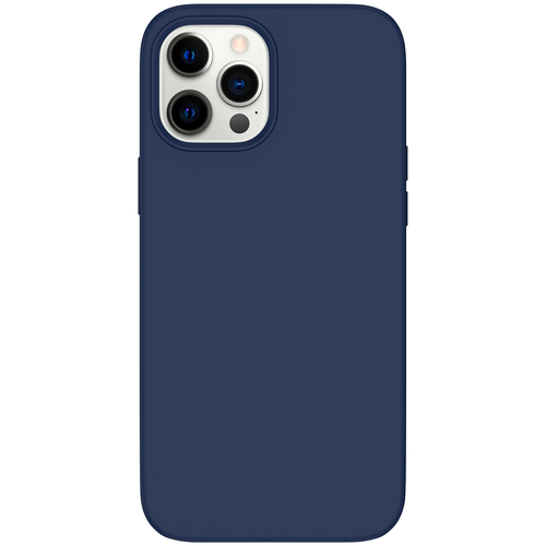 фото Чехол защитный "vlp" c magsafe для iphone 12/12 pro, темно-синий