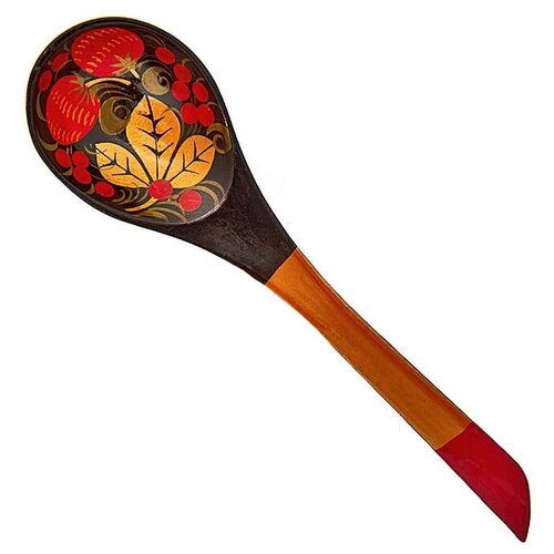 Ложка салатная Хохлома 20 см 2 штуки