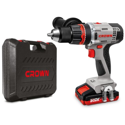 Дрель-шуруповерт аккумуляторная CROWN PROFESSIONAL CROWN CT21076HMX-2 BMC