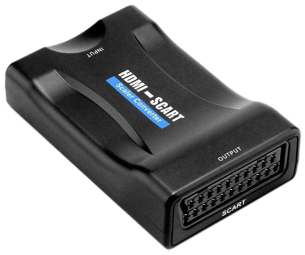 Конвертер HDMI-SCART 1080P с блоком питания