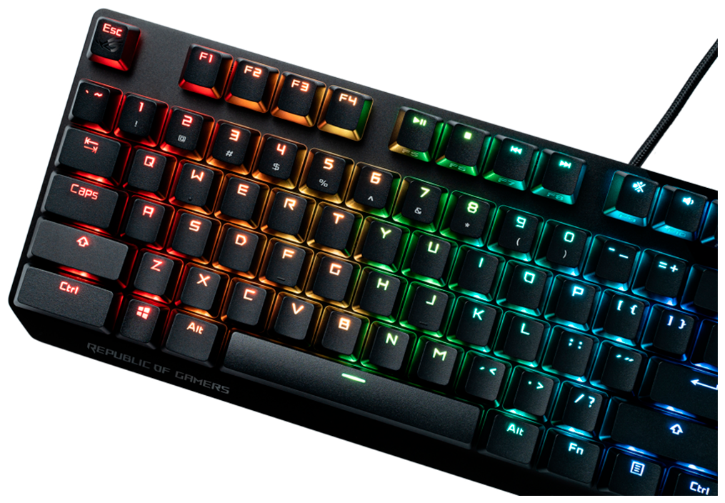 Комплектующие ASUS AC03 ROG PBT KEYCAP SET