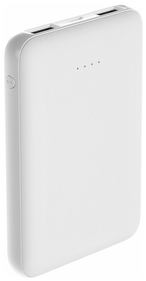 Внешний аккумулятор Powerbank MINI-5 / портативный аккумулятор 5000mAh / пауэрбанк для телефона / белый