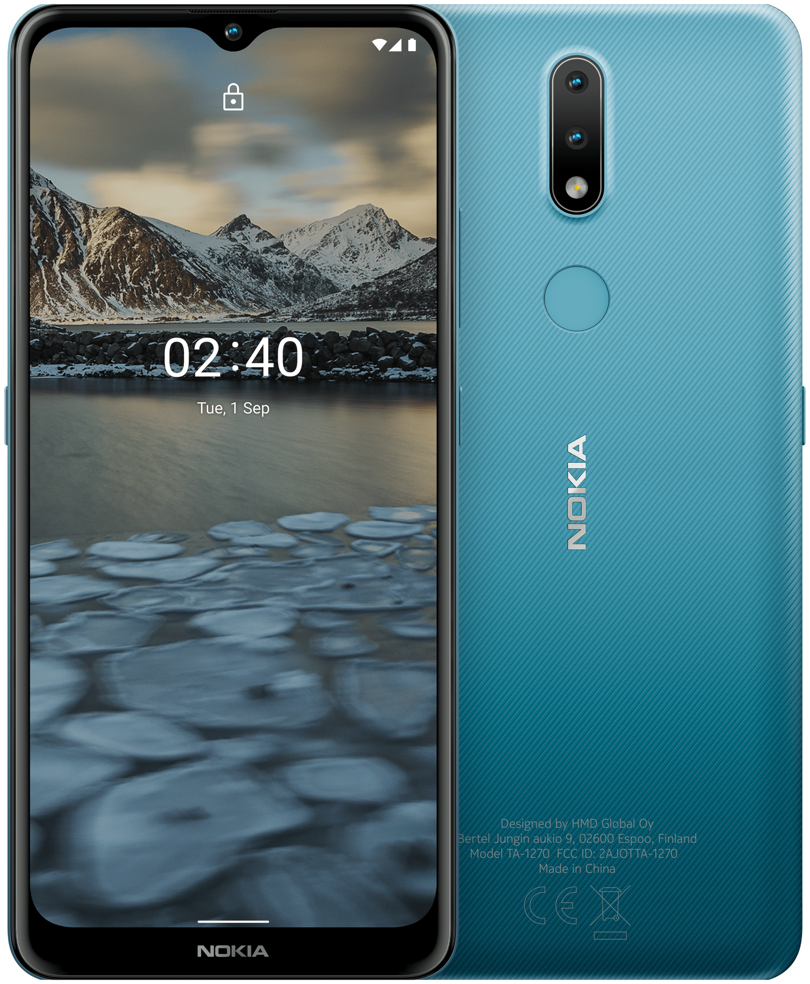 Смартфон NOKIA 2.4 DS TA-1270 BLUE 2/32