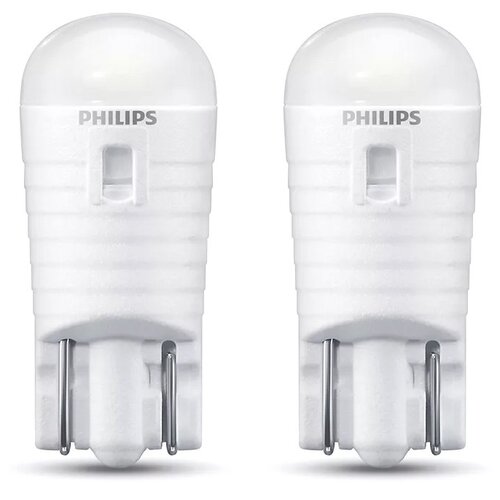 Лампа W5w (T10) Led White Philips арт. 11961U30CWB2