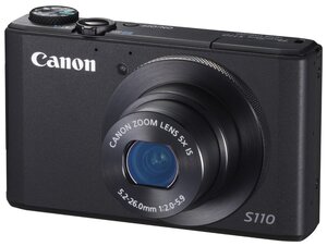 Фотоаппарат Canon PowerShot S110, черный