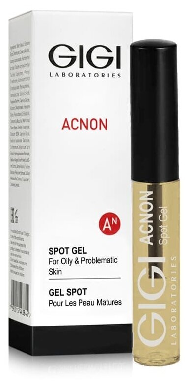 Gigi гель антисептический заживляющий Acnon Spot gel, 5 мл