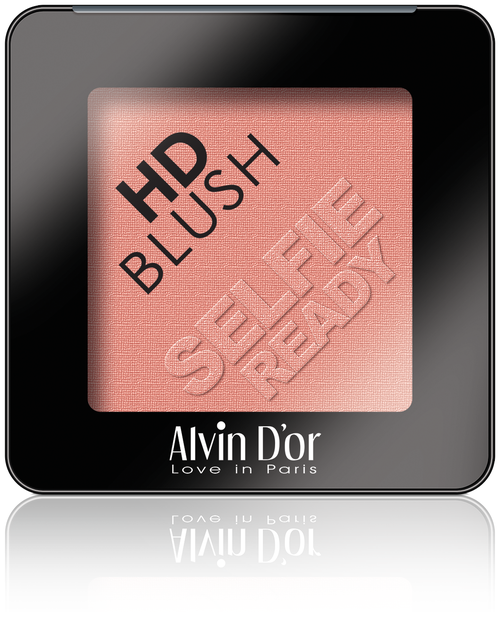 Alvin Dor Румяна пудровые HD Blush Selfie Ready, 01