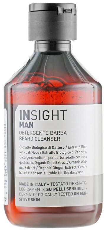 INSIGHT PROFESSIONAL Man Очищающее средство шампунь для бороды, 250 мл