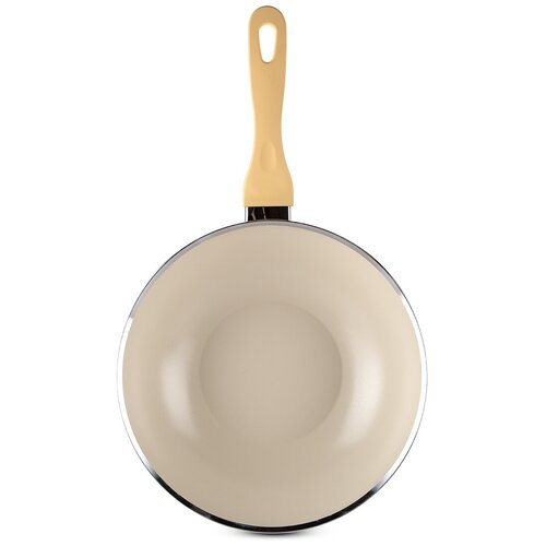 Сковорода-вок 28см Attribute Avorio AFA328