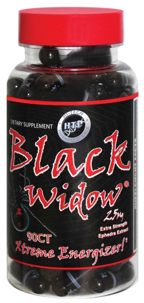 Hi-Tech Pharmaceuticals Black Widow 90 капс