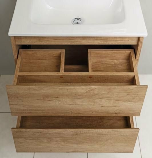 Тумба под раковину BelBagno Kraft KRAFT-600-2C-SO-RT Rovere Tabacco
