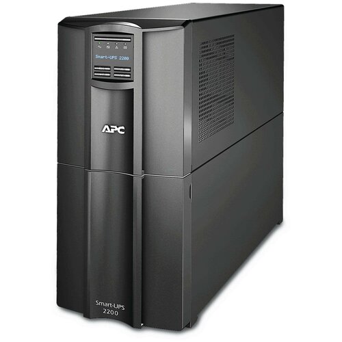 интерактивный ибп apc by schneider electric smart ups smt2200rmi2u черный 1980 вт Интерактивный ИБП APC by Schneider Electric Smart-UPS SMT2200I серый 1980 Вт