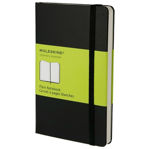 Блокнот Moleskine Classic Pocket 90x140, 96 листов 385066QP012, черный блокнот moleskine classic qp012b42 pocket 90x140мм 192стр нелинованный твердая обложка голубая гортензия