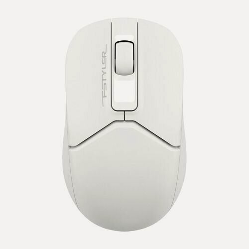 Изображение товара Мышь A4TECH Fstyler FG12, оптическая, беспроводная, USB, белый [fg12 white]