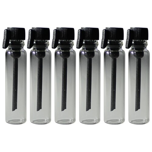 фото Пробники (фиолки) aromaprovokator для духов 3 ml крышка черная набор 900 шт