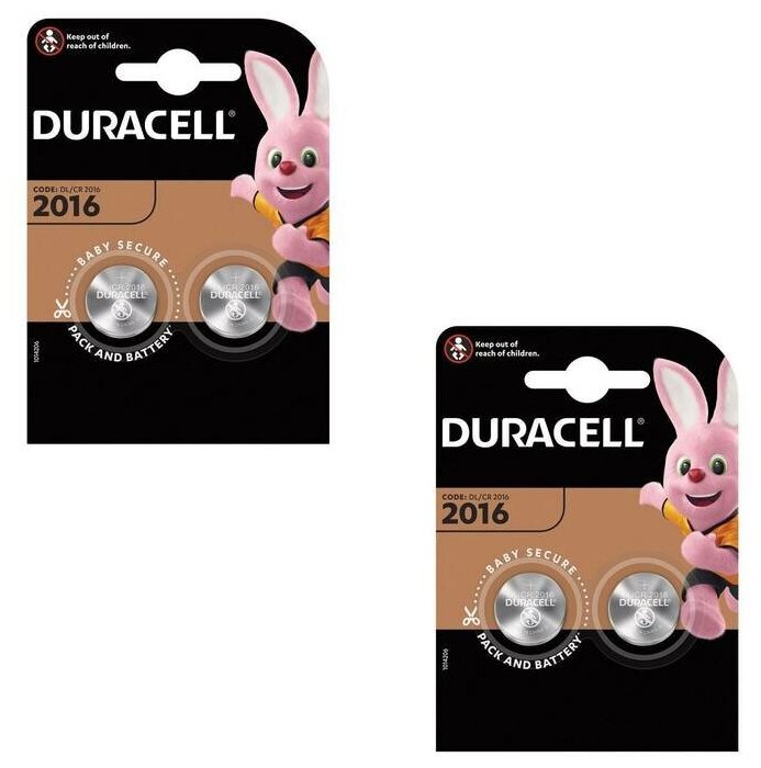 Батарейка Duracell 2016