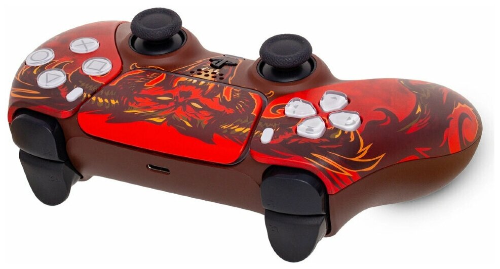 Кастомизированный беспроводной контроллер Sony DualSense Дьябло Rainbo CFI-ZCT1W