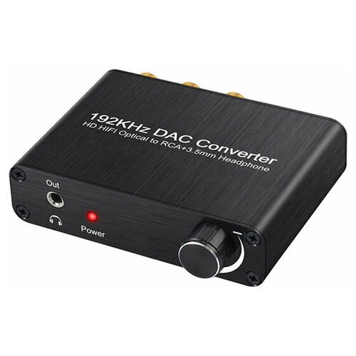 Конвертер звука 5.1 SPDIF/Coaxial на RCA/3.5 Booox DAC50