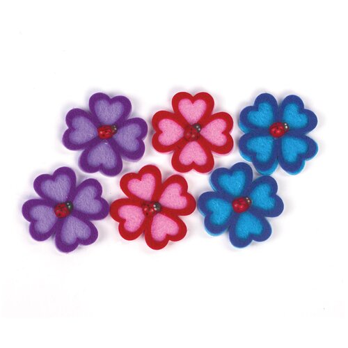 Наклейки из фетра 