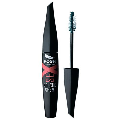 POSH Тушь для ресниц Bolshe Chem Sex, оливковый тушь lavelle collection тушь для ресниц 3dsensation mascara объем разделение подкручивание удлинение