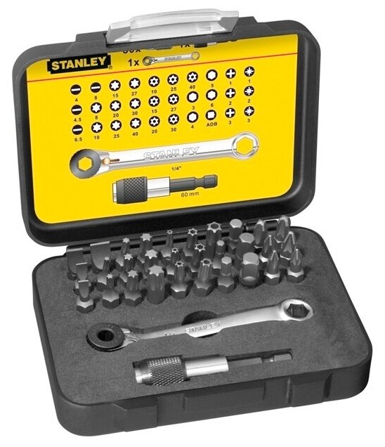 Отвёртка со сменными битами STANLEY 1-13-905 32 предм.