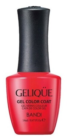 BANDI Гель-лак Gelique, 14 мл, 521 lip in coral