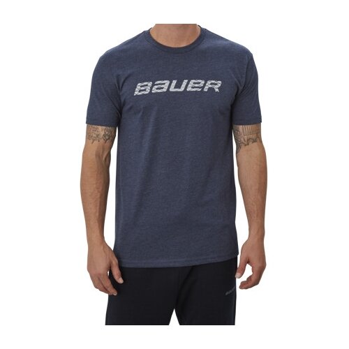 фото Футболка bauer graphic ss crew hgy sr взрослая(l / темно-синяя/l)